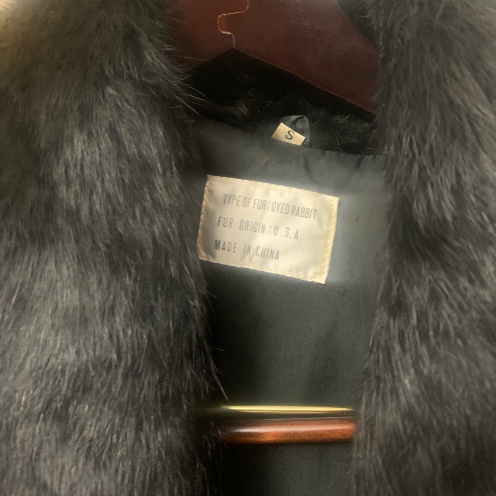 Fur Rabbit Coat - Picture 2 of 2